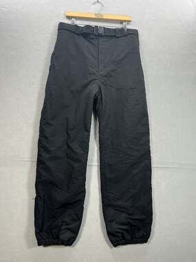 HEAD Men's XL Black Insulated Ski Snow Pants Nylon Snowboard Winter Skiwear Gear